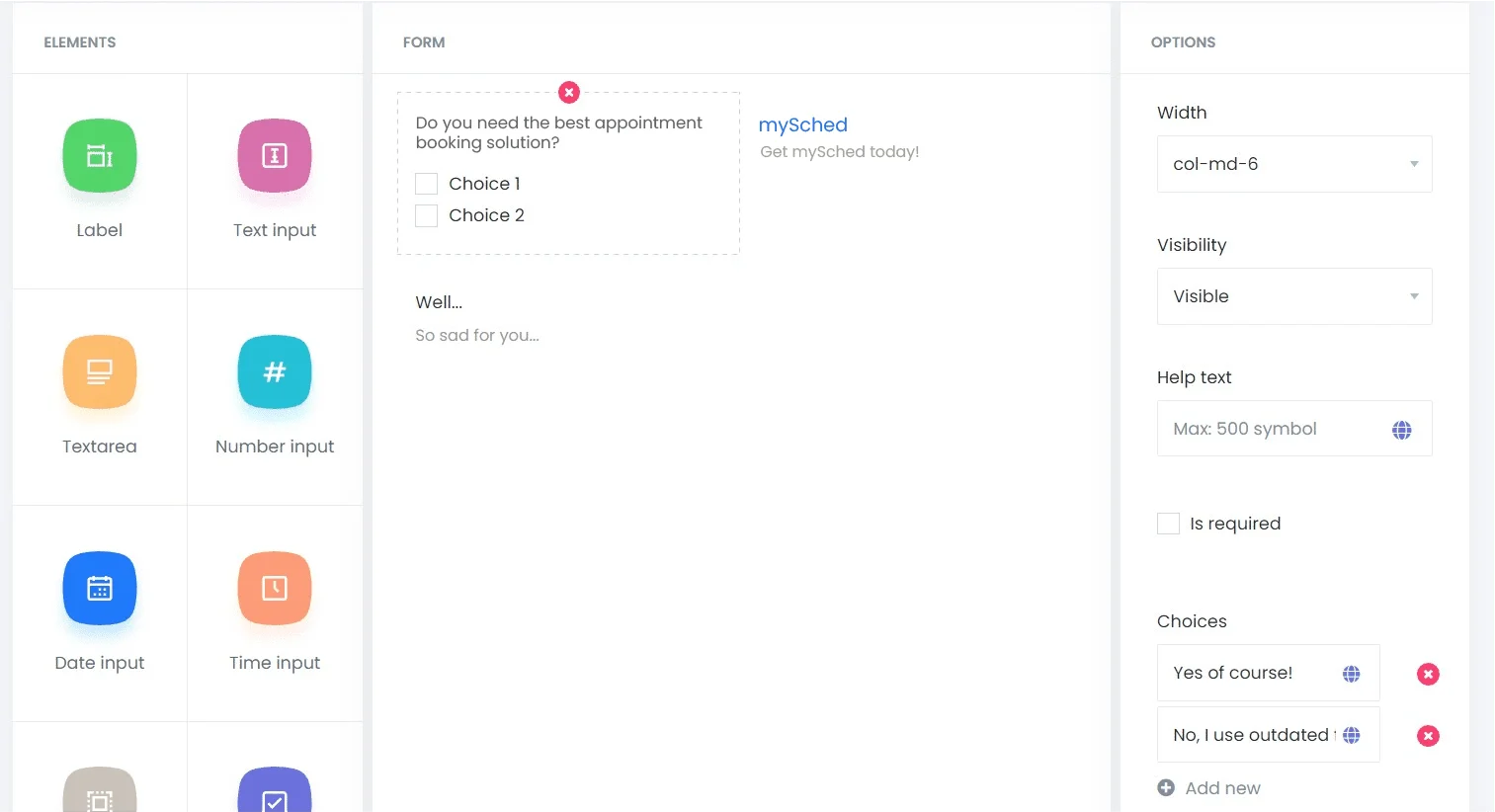 Custom Forms 8 custom fields 2