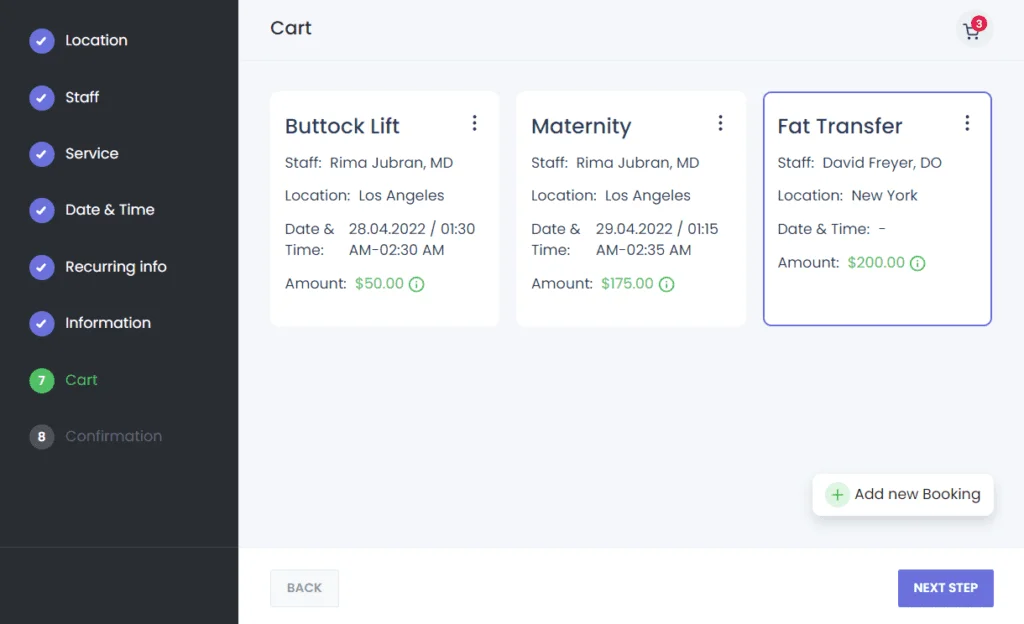 Multi-Booking Feature 3 multi booking 2