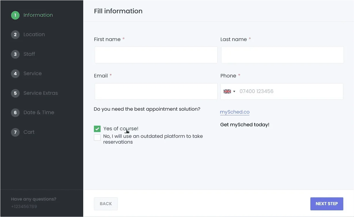 Custom Forms 12 option yes