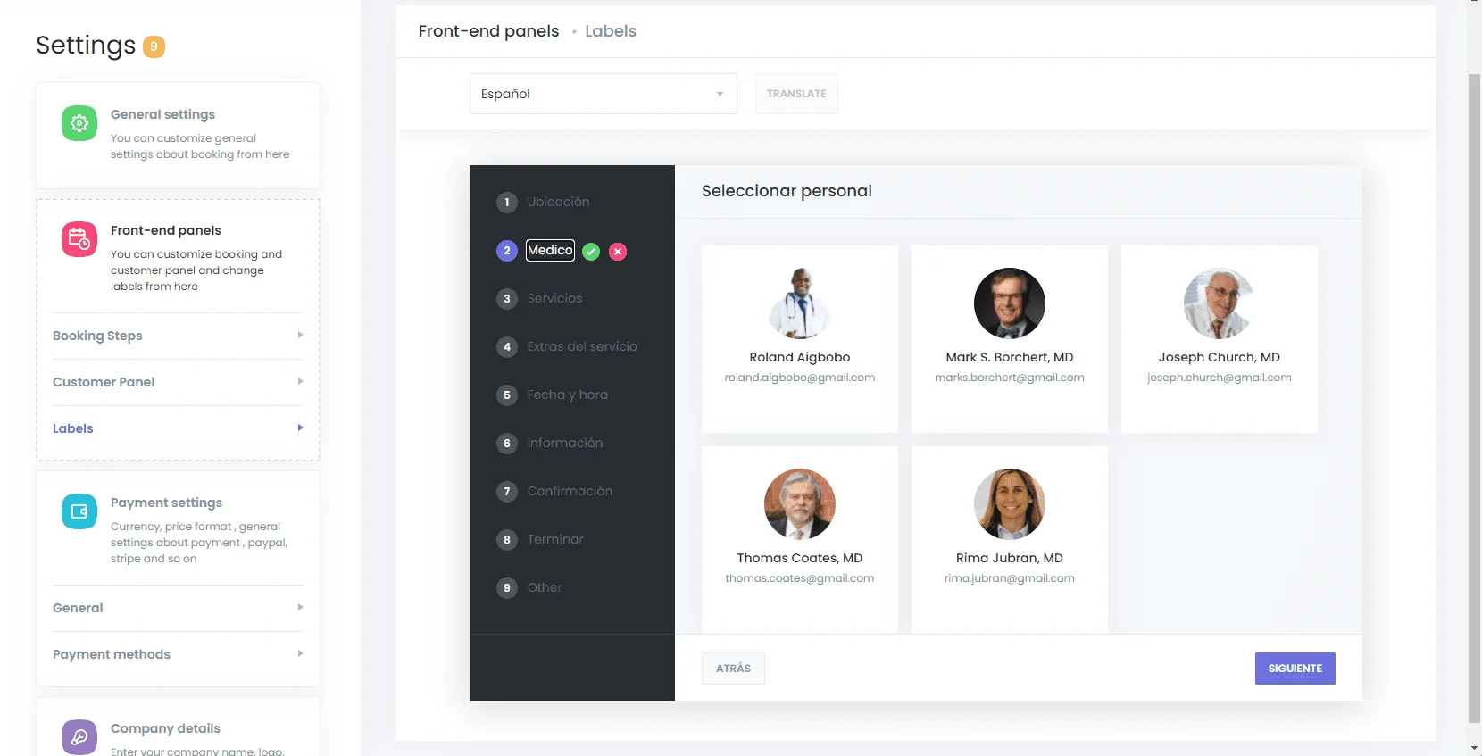 Visual Translator Module 2 Visual translator change word