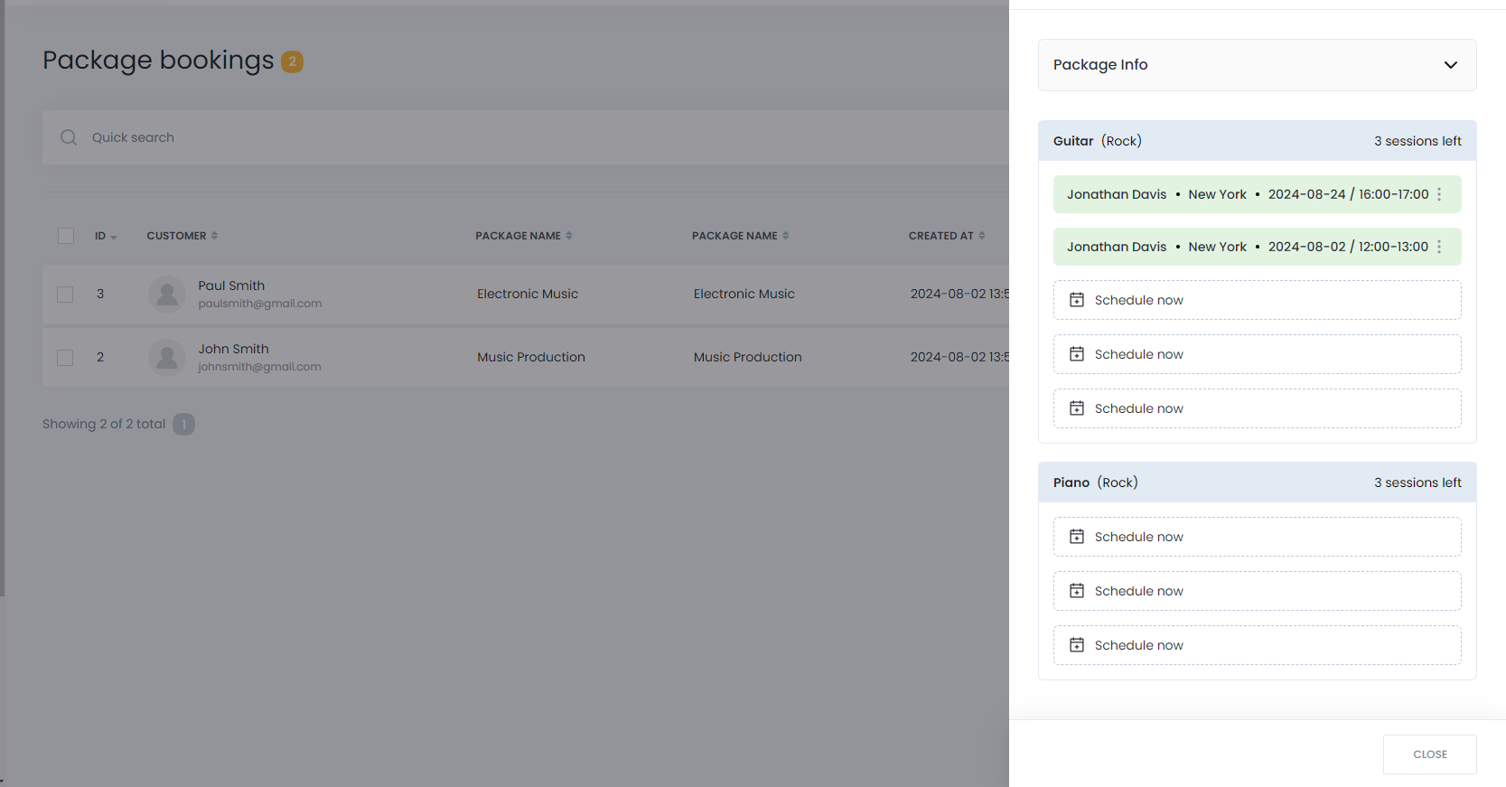 AfterBooking with Packages