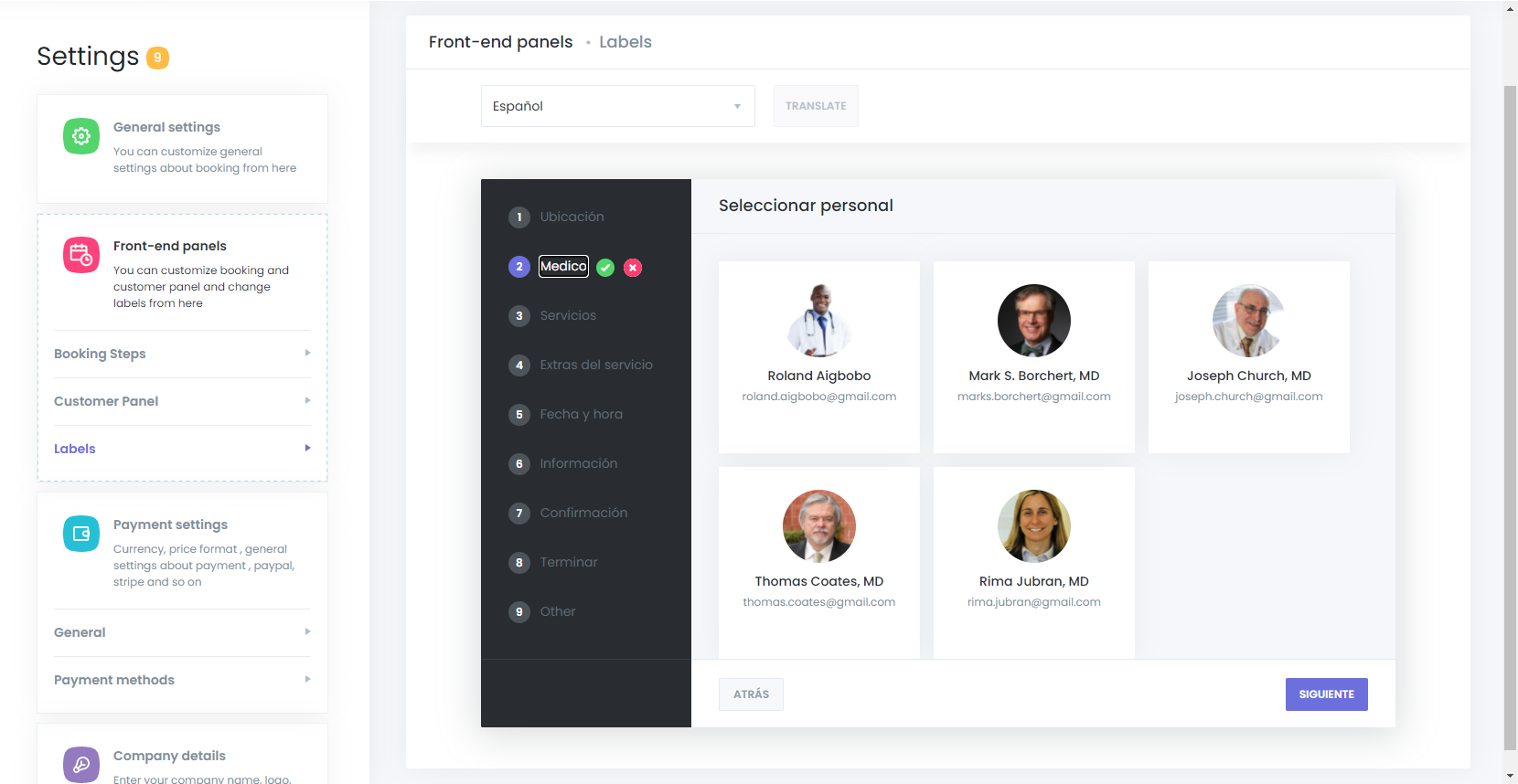 Pasar el Cursor para Traducir