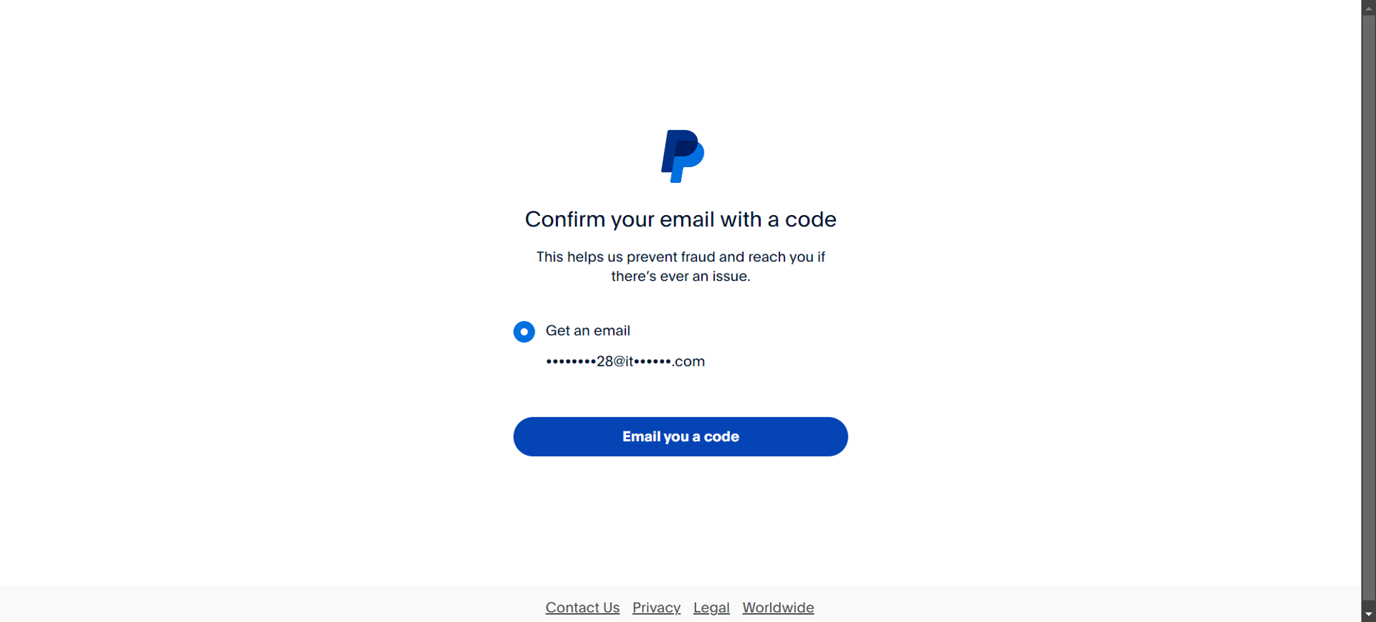 Confirmación de Correo
