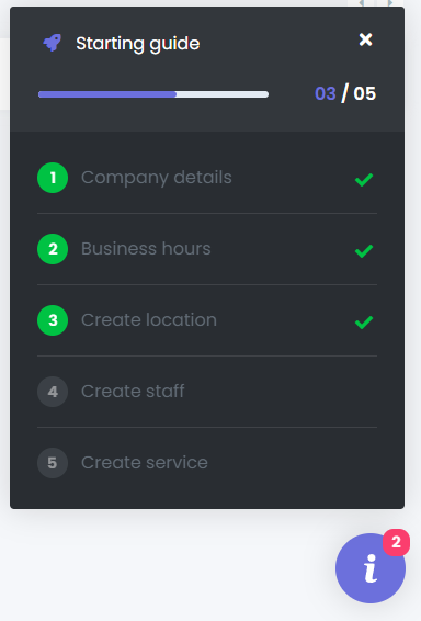 Clicca su Crea un Membro dello Staff